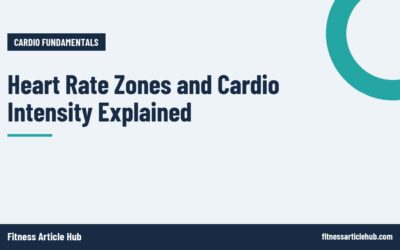 Heart Rate Zones and Cardio Intensity Explained