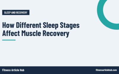 How Different Sleep Stages Affect Muscle Recovery