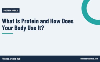 What Is Protein and How Does Your Body Use It?